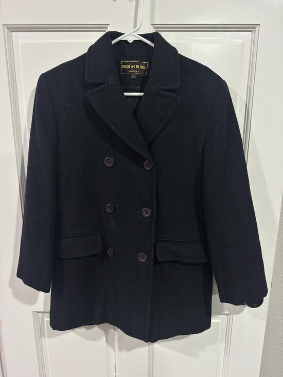 Kristen Blake Jackets & Blazers - Kristen Blake Black Coat XS Size